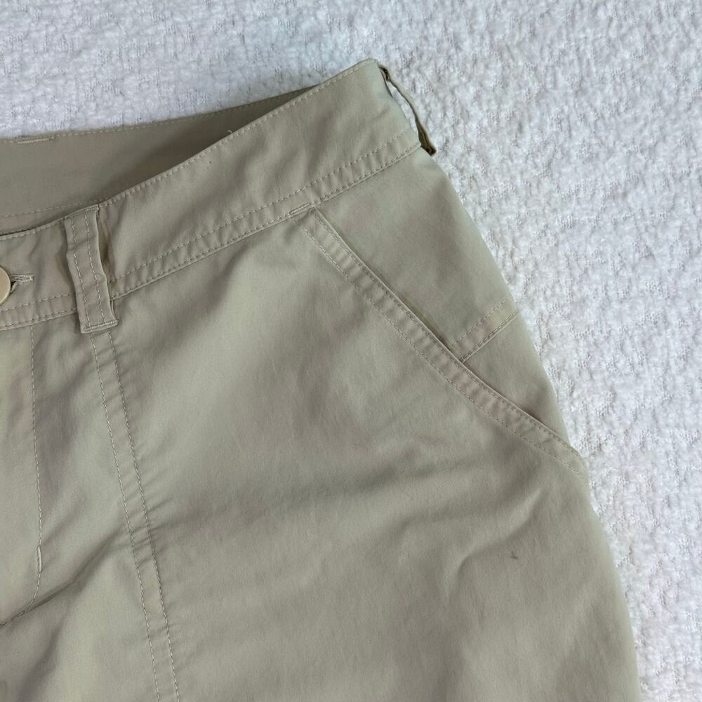 Patagonia Women's Crop Wide Leg Hiking Pants Size 2 Nylon Capri Outdoors Utility - Picture 3 of 11